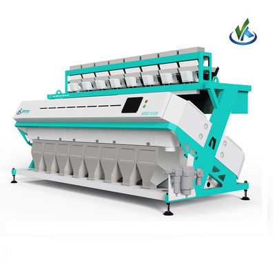 LED Kaynağı RGB CCD 8 Kanal Fıstık Renk Sıralayıcısı Makinesi Akıllı