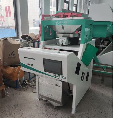 Mavi Beyaz Pirinç Renk Ayırma Makinesi Özelleştirilmiş 0.8 - 1.6T / H