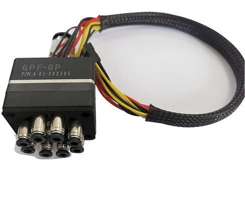 Renk Ayırıcı Kullanımı İçin Cebri Hava Soğutmalı 8 Blok İtici Valf