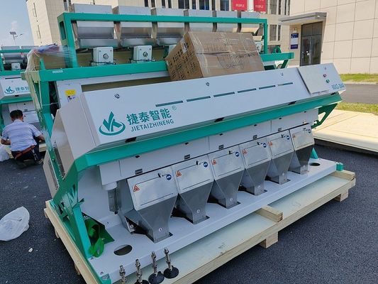 Fıstık Susamları İçin RGB Renk Ayırıcı Sıralayıcısı% 99.99 Hassasiyet 2.2 Mpa