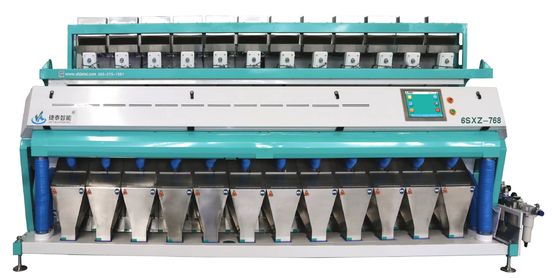 Tahıl Ayırma için ISO9001 Karabiber Baharatları Renk Sıralayıcısı Makinesi