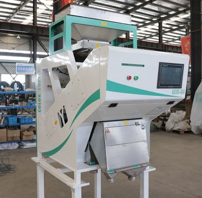 Farklı Renk Malzemelerini Ayırma İçin Fotoelektrik Tahıl Tahıl Renk Sıralayıcısı Makinesi
