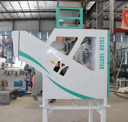 5400 piksel RGB Soya Fasulyesi Ayıklama Makinesi Sıralayıcısı 1.5kwh