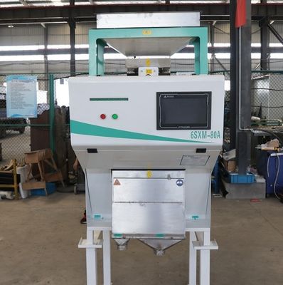 5400 piksel RGB Soya Fasulyesi Ayıklama Makinesi Sıralayıcısı 1.5kwh