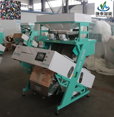 ABS Sıralama için CCD Geri Dönüşüm Plastik Renk Sıralayıcısı Makinesi