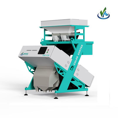 Pirinç Değirmeni için Akıllı CCD RGB 2 Oluklar Pirinç Renk Ayırma Makinesi