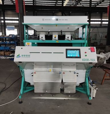 Mavi Beyaz CCD Pirinç Tahıl Ayırma Makinesi Kullanımı Kolay