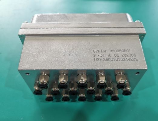 Renk Ayırıcı Makinesi İçin Yüksek Frekanslı 16 Blok İtici Valf