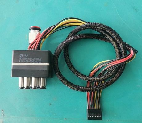 Çin Pirinç Tahıl Renk Sıralayıcısı Çeşitleri İçin 8 Blok İtici Valf