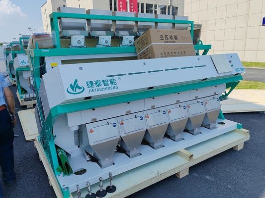 6/384 Kanal 4-8T/H Tahıl Ayıklama Makinesi Daha Fazla %99,99 Doğruluk 220V 50Hz
