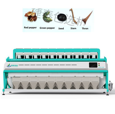 220V / 50HZ Biber Sıralama Makinesi Endüstri İçin Akıllı Baharatlar Renk Sıralayıcı