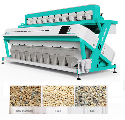 Yüksek çıkışlı soya fasulyesi renk sıralama makinesi soya fasulyesi ayırma makinesi
